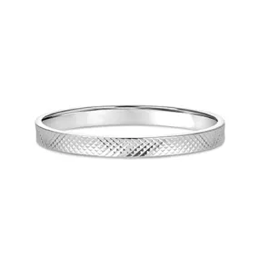 10k Gold Snakeskin Pattern Stackable Fashion Ring