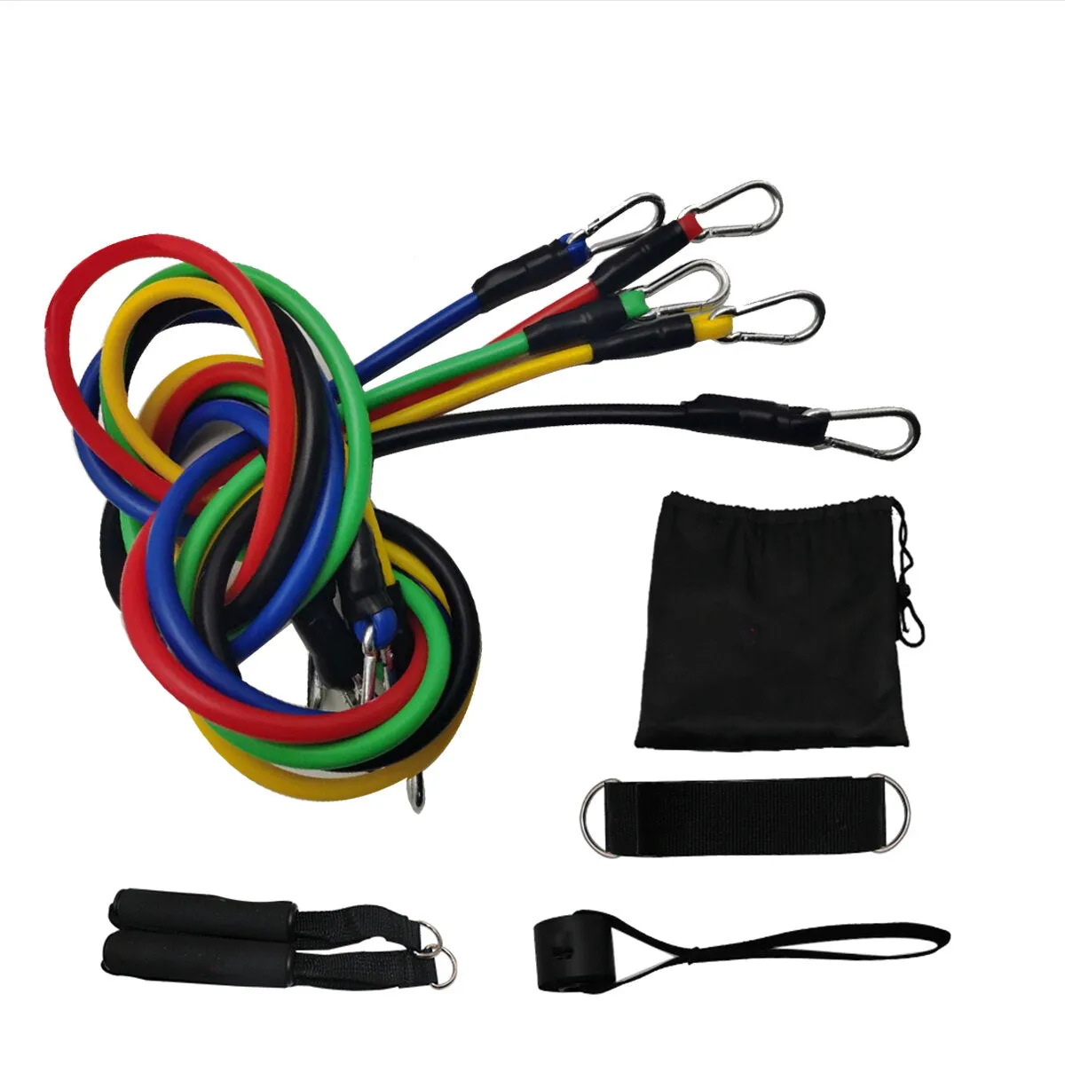 11/13 Pcs Resistance Bands Fitness Sport Yoga Elastic Bands Gym Home Training