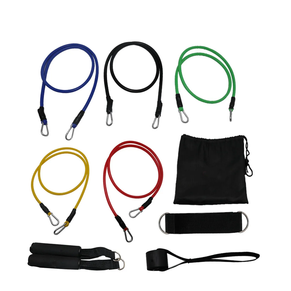 11/13 Pcs Resistance Bands Fitness Sport Yoga Elastic Bands Gym Home Training