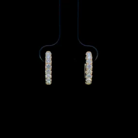 163608 - .50 ctw diamond hoops