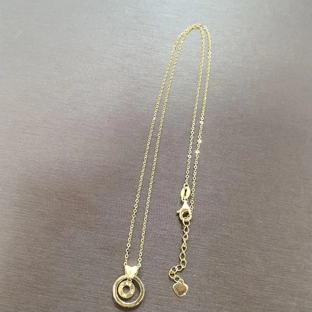22k / 916 Gold Small Round Necklace Movable by Best Gold Shop