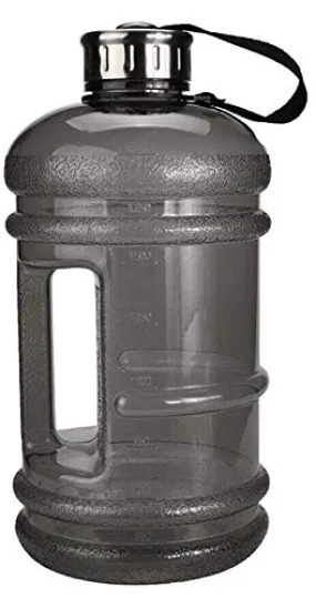 ADEPTNA New Jumbo 2.2 Litre Sports and Gym Water Bottle – Extremely Durable - BPA Free - Ideal for Gym Dieting Bodybuilding Outdoor Sports Hiking & Office