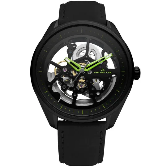 Archetype Nemesis Automatic All Black Lime