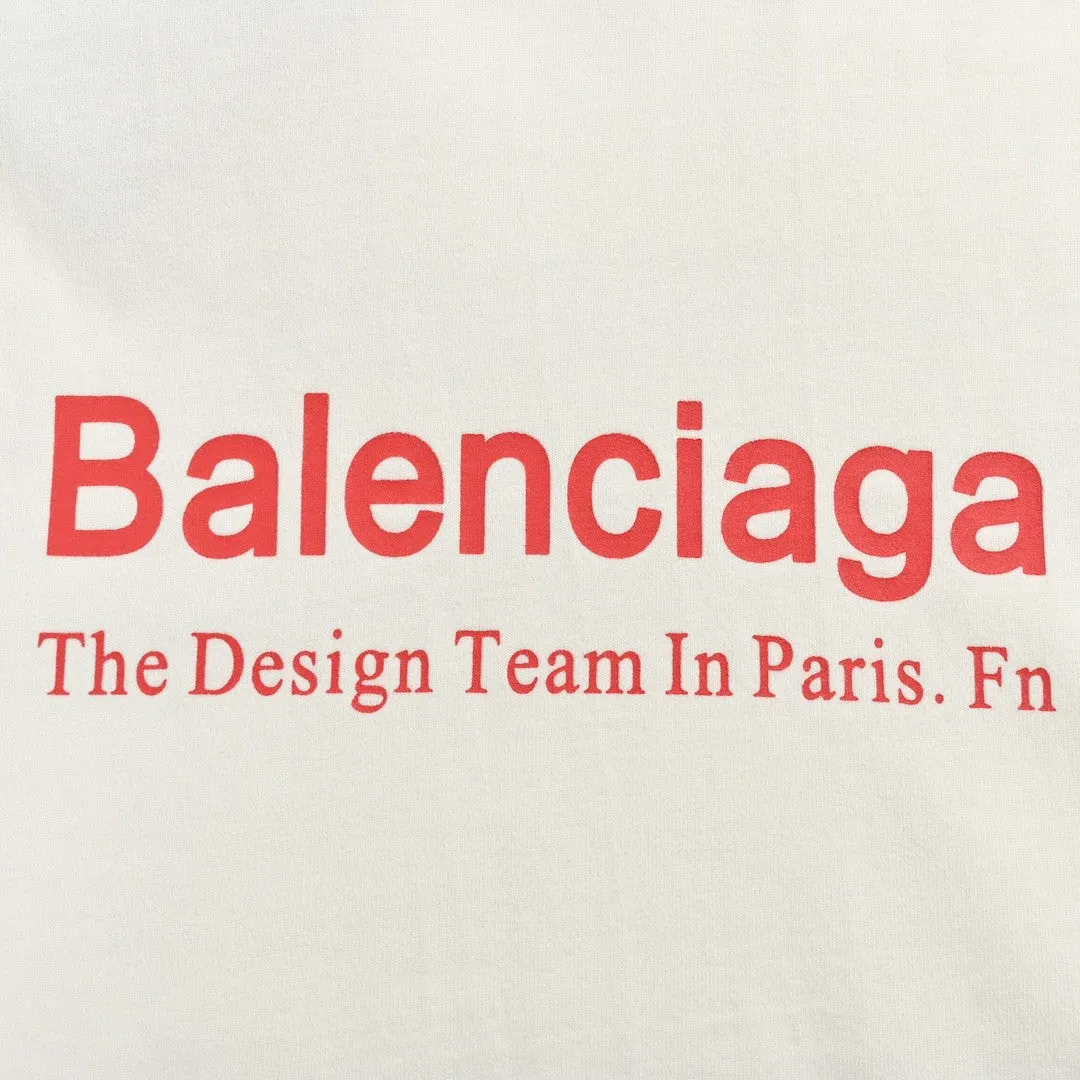 Balenciaga Design Team T-Shirt (White)