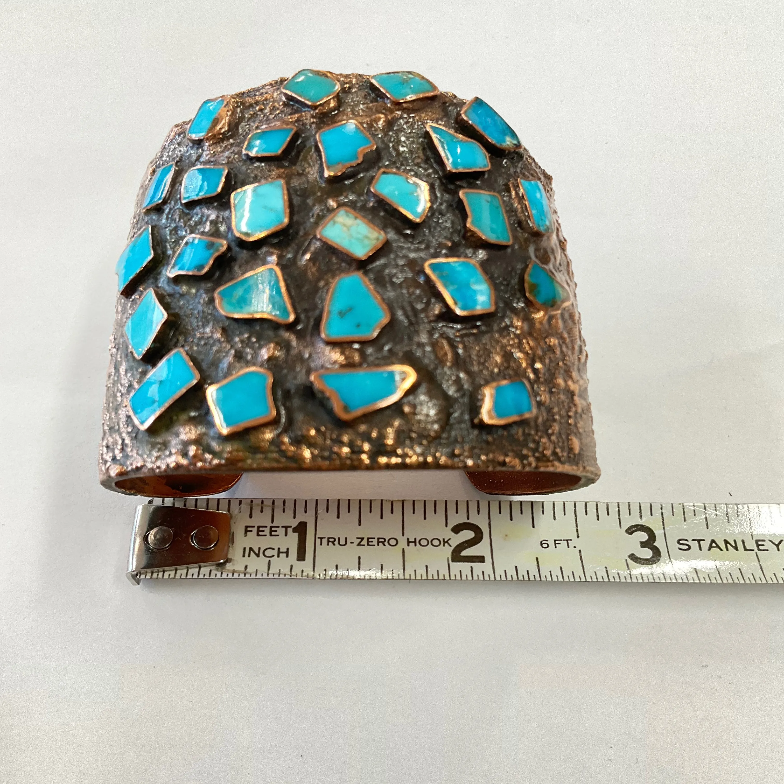 Bell's Trading Post Copper & Turquoise Cuff Bracelet