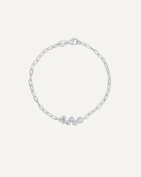 Bezel Floating Bracelet