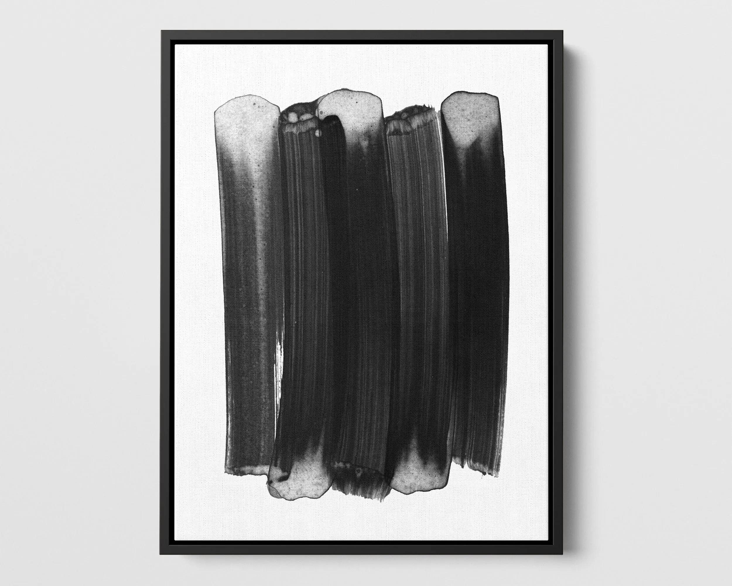Black Brushstrokes