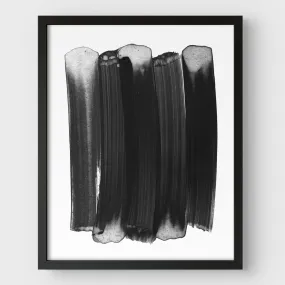 Black Brushstrokes