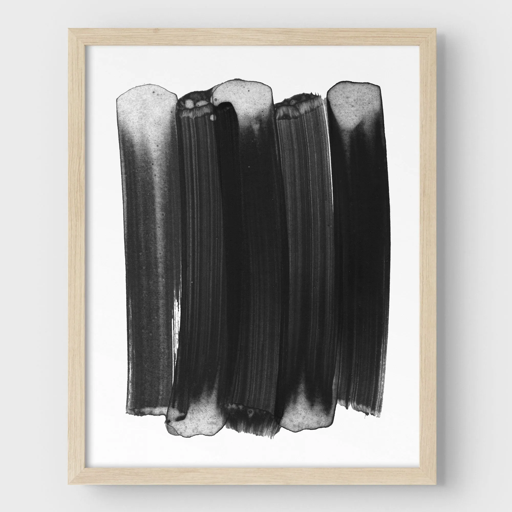 Black Brushstrokes