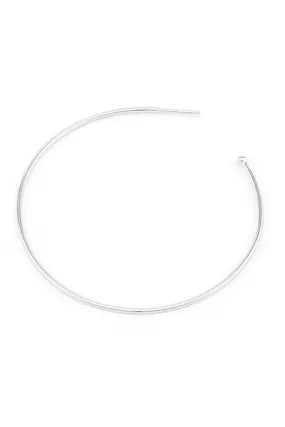 BY CHARLOTTE HOOP EARINGS SILVER PLATED