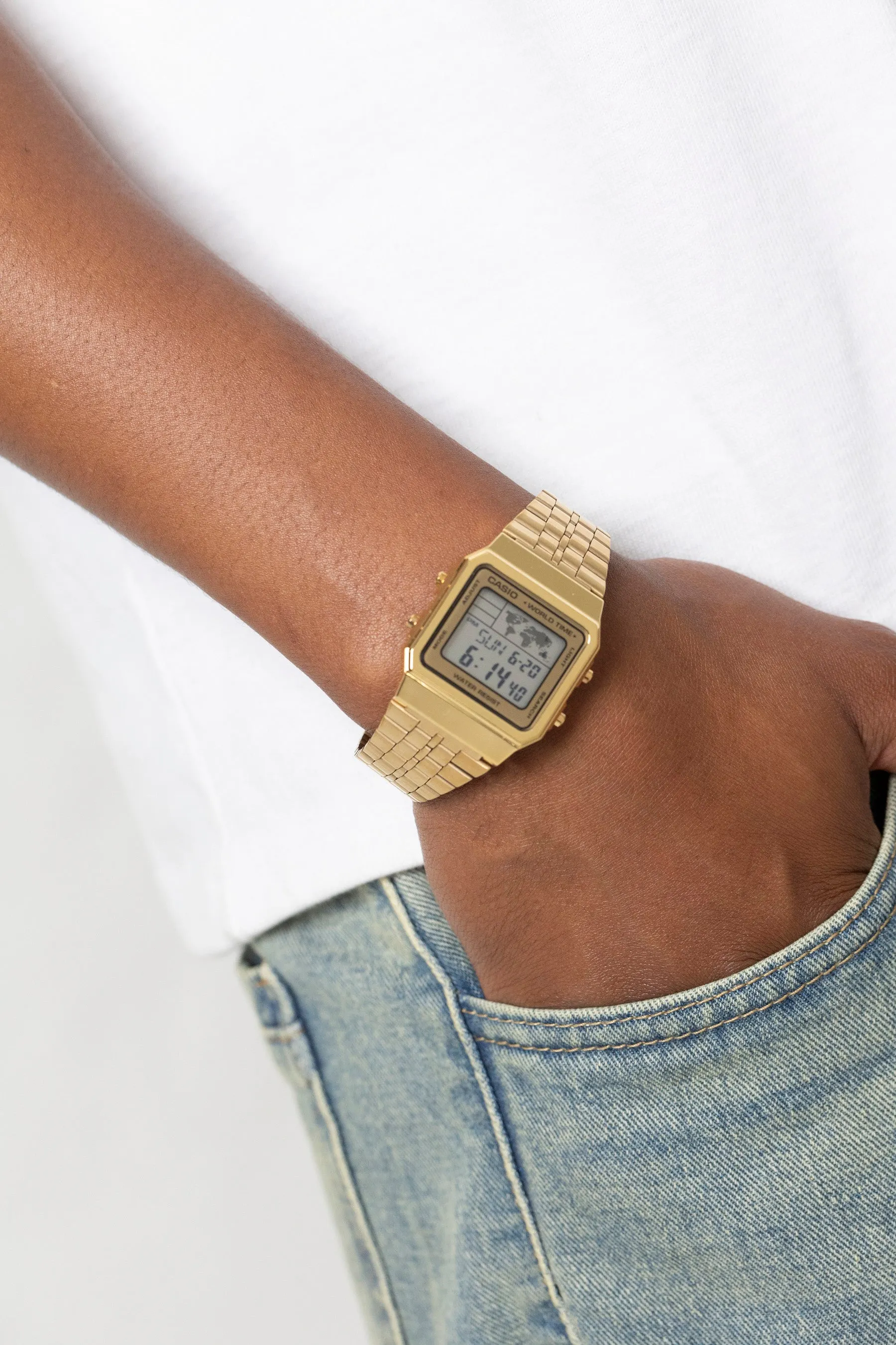 Casio A500WGA-9DF Gold