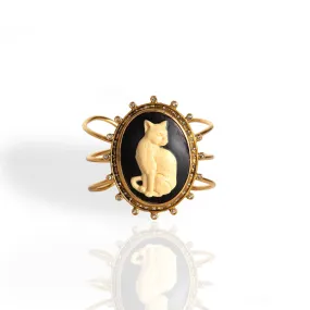 Cat Cameo Cuff