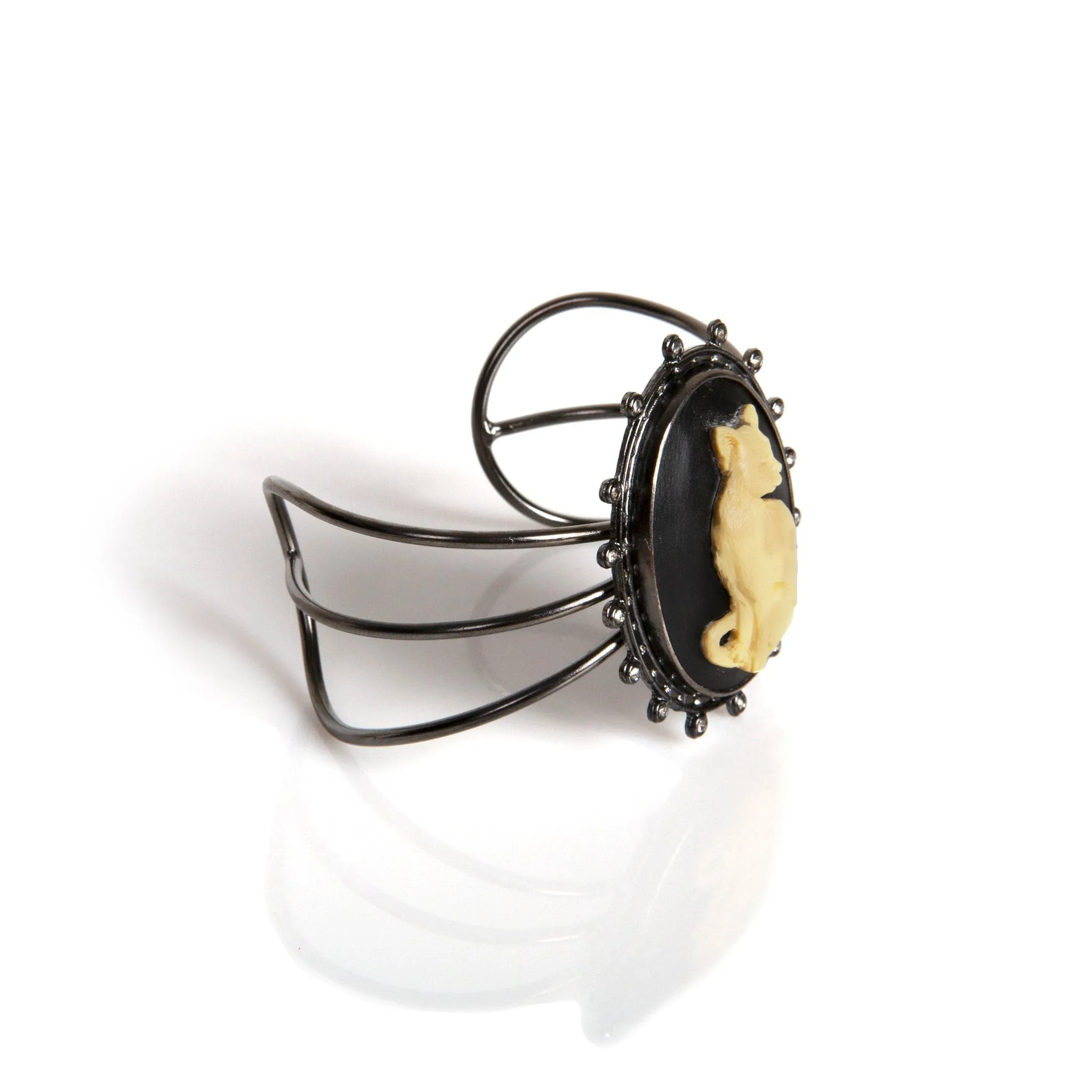 Cat Cameo Cuff