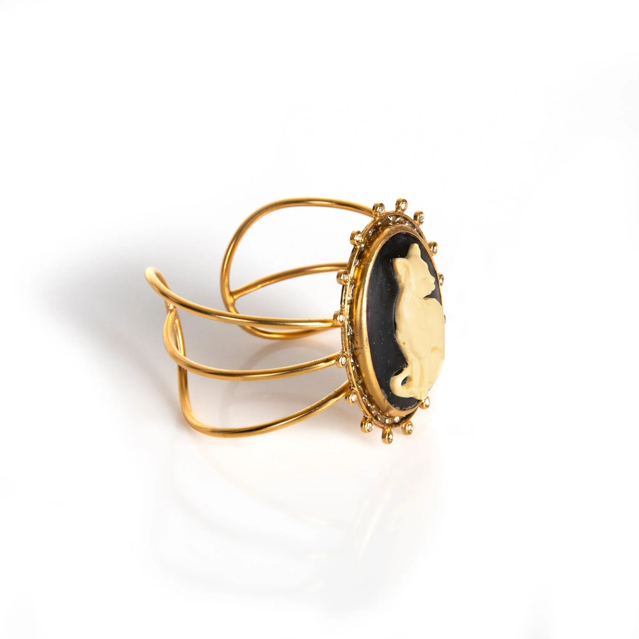 Cat Cameo Cuff