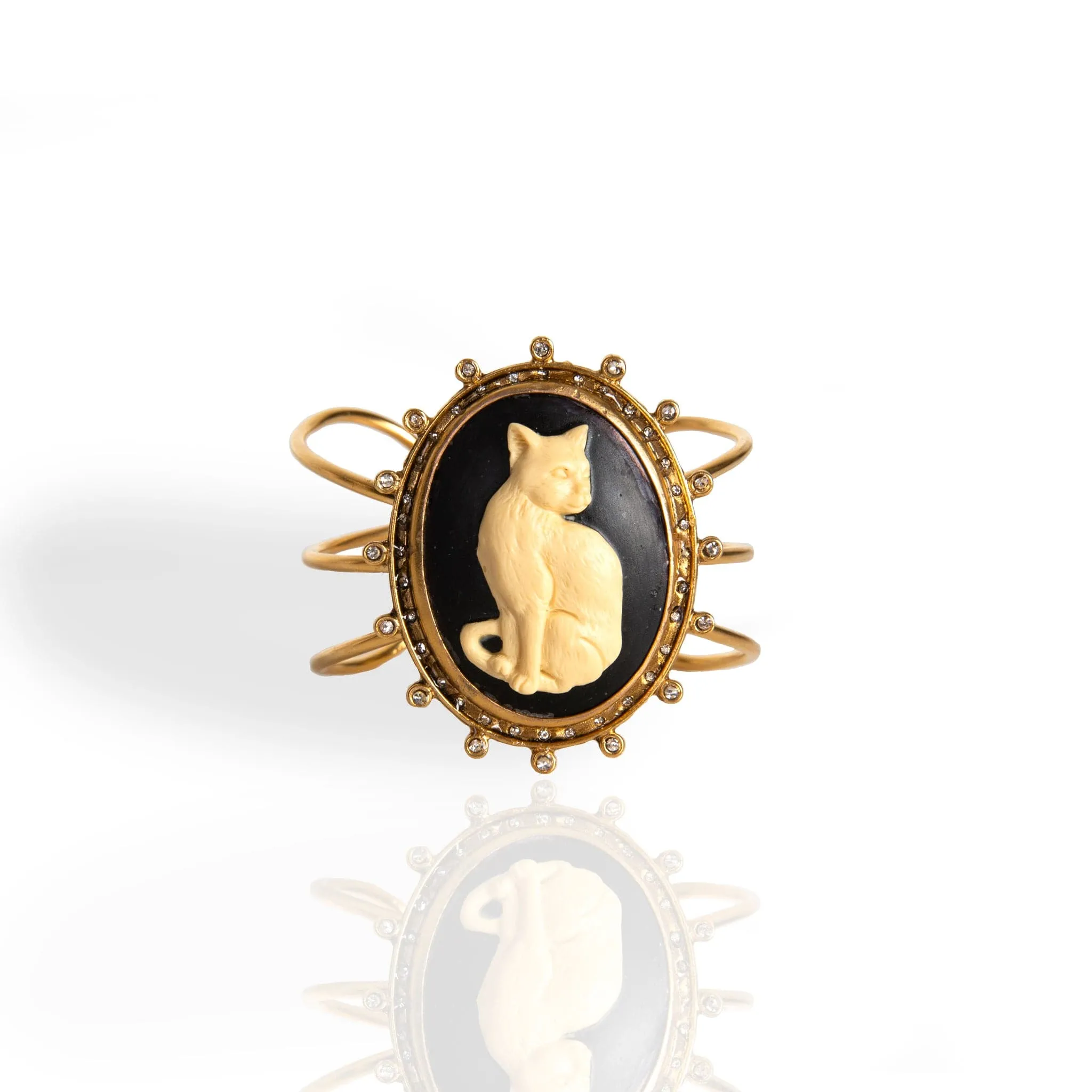 Cat Cameo Cuff