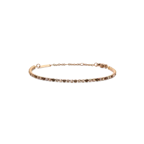 Classic Tennis Bracelet Honey Combo Rose Gold