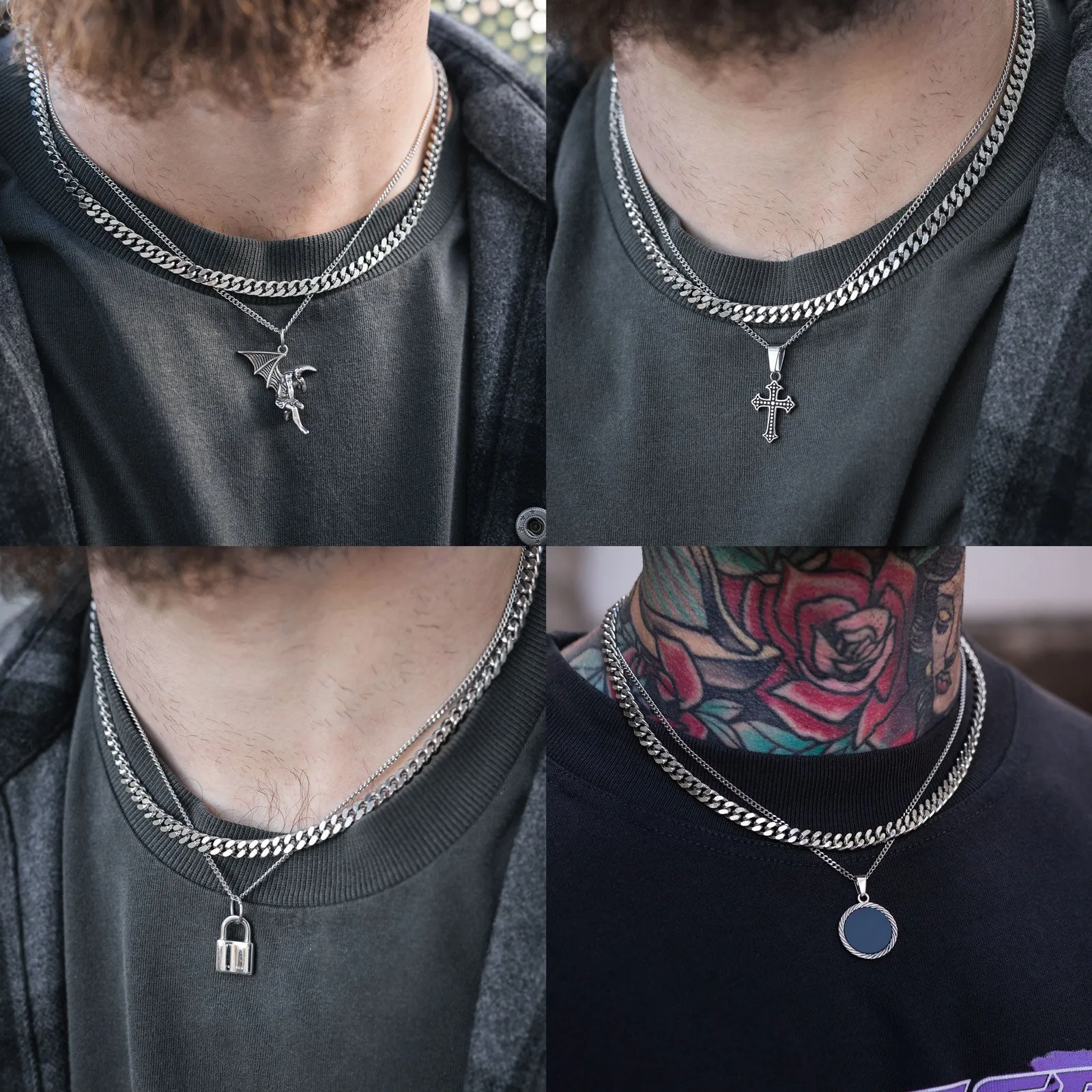 Cuban Set (Custom Pendant Choice)