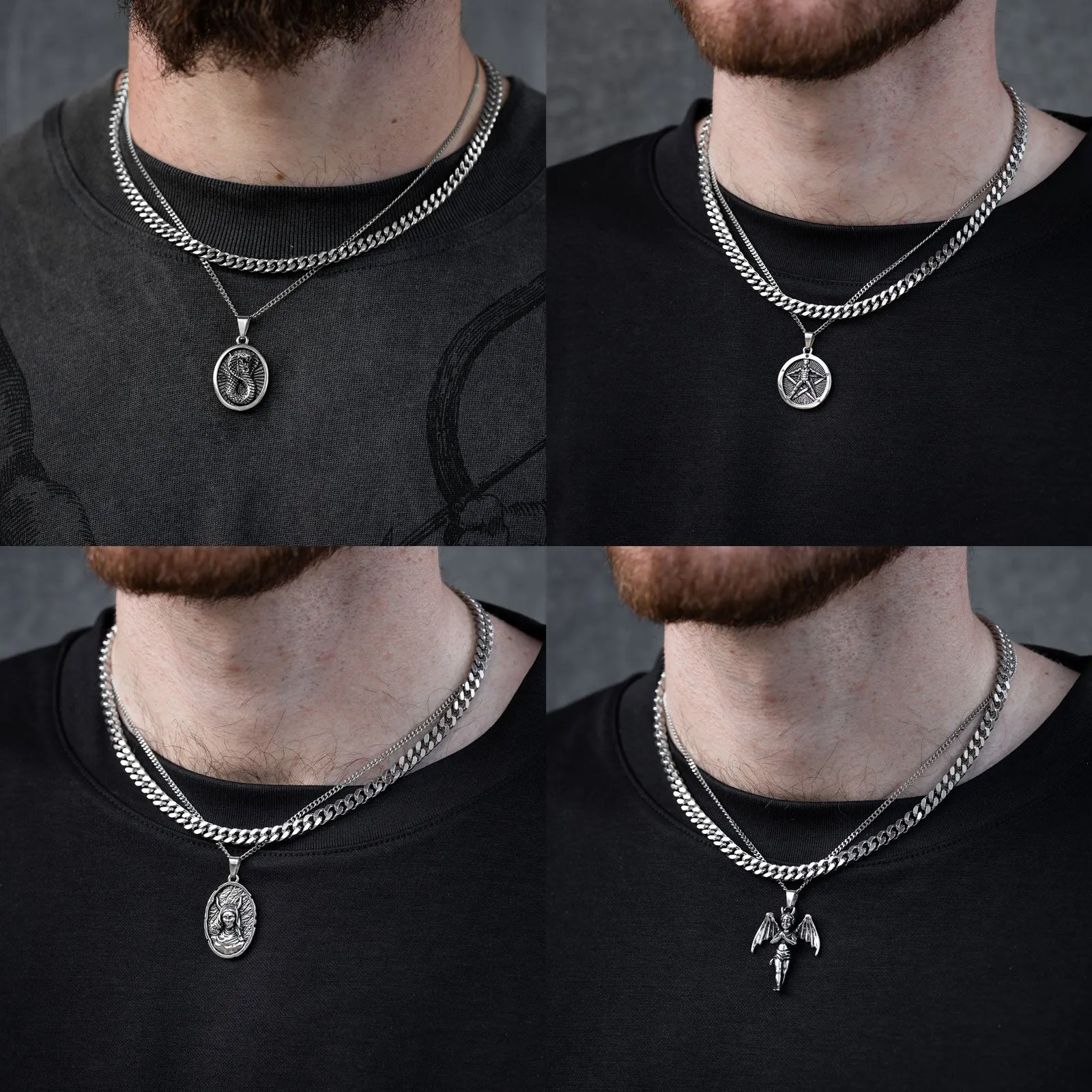 Cuban Set (Custom Pendant Choice)