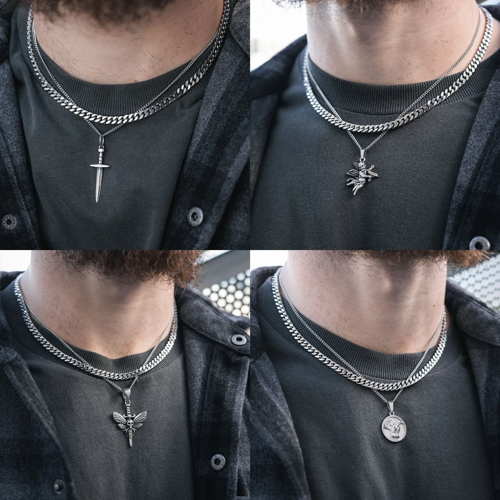 Cuban Set (Custom Pendant Choice)