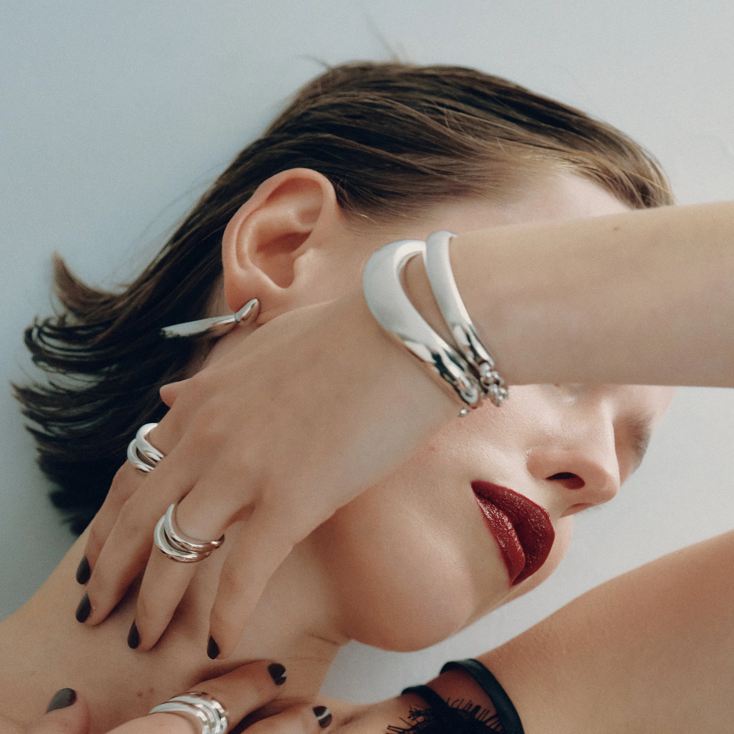 Curve Cuff - Silver
