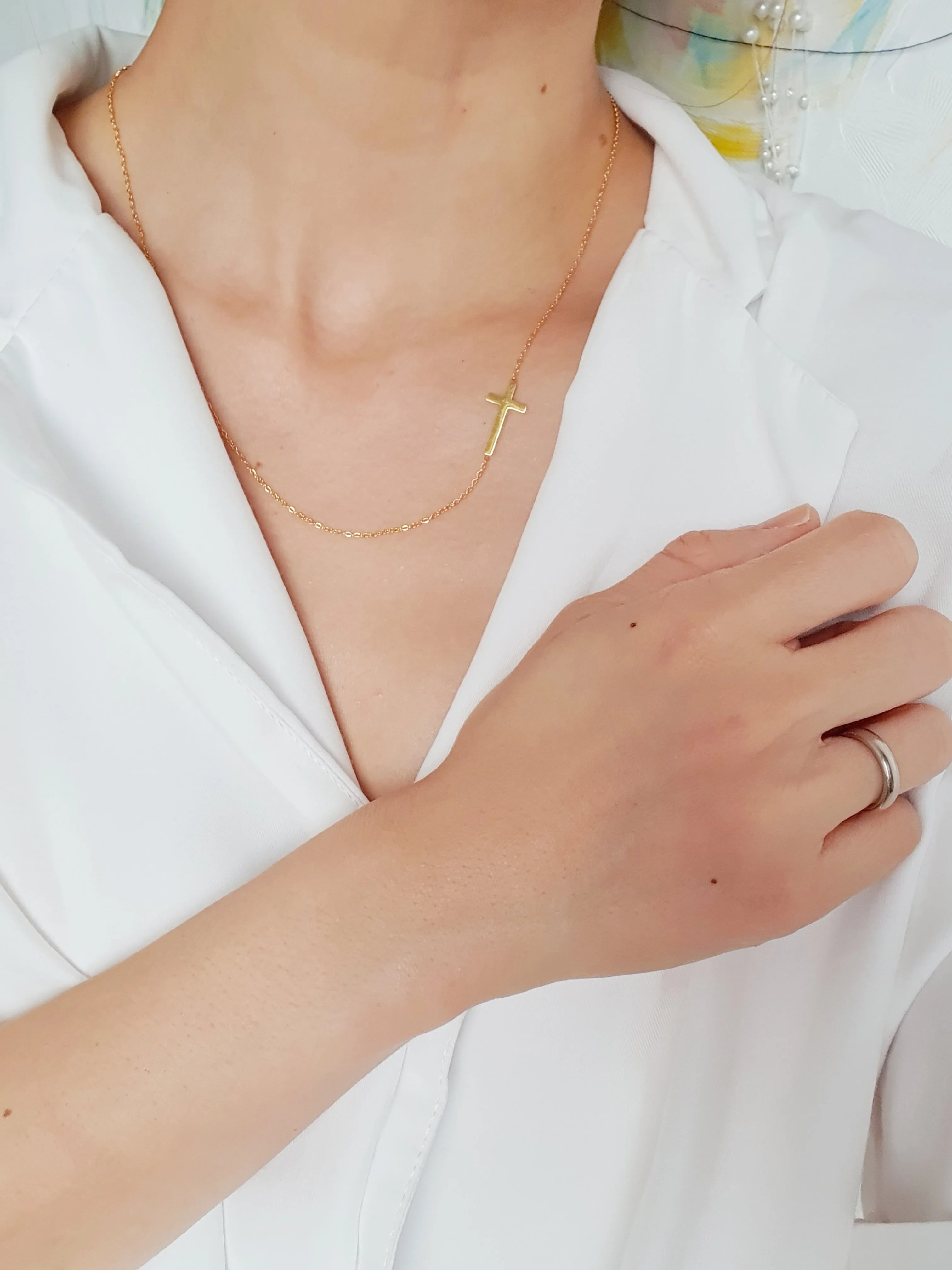 Daily Cross Necklace