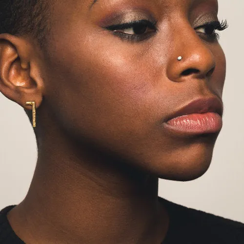 Era Stud Earrings by Goldeluxe