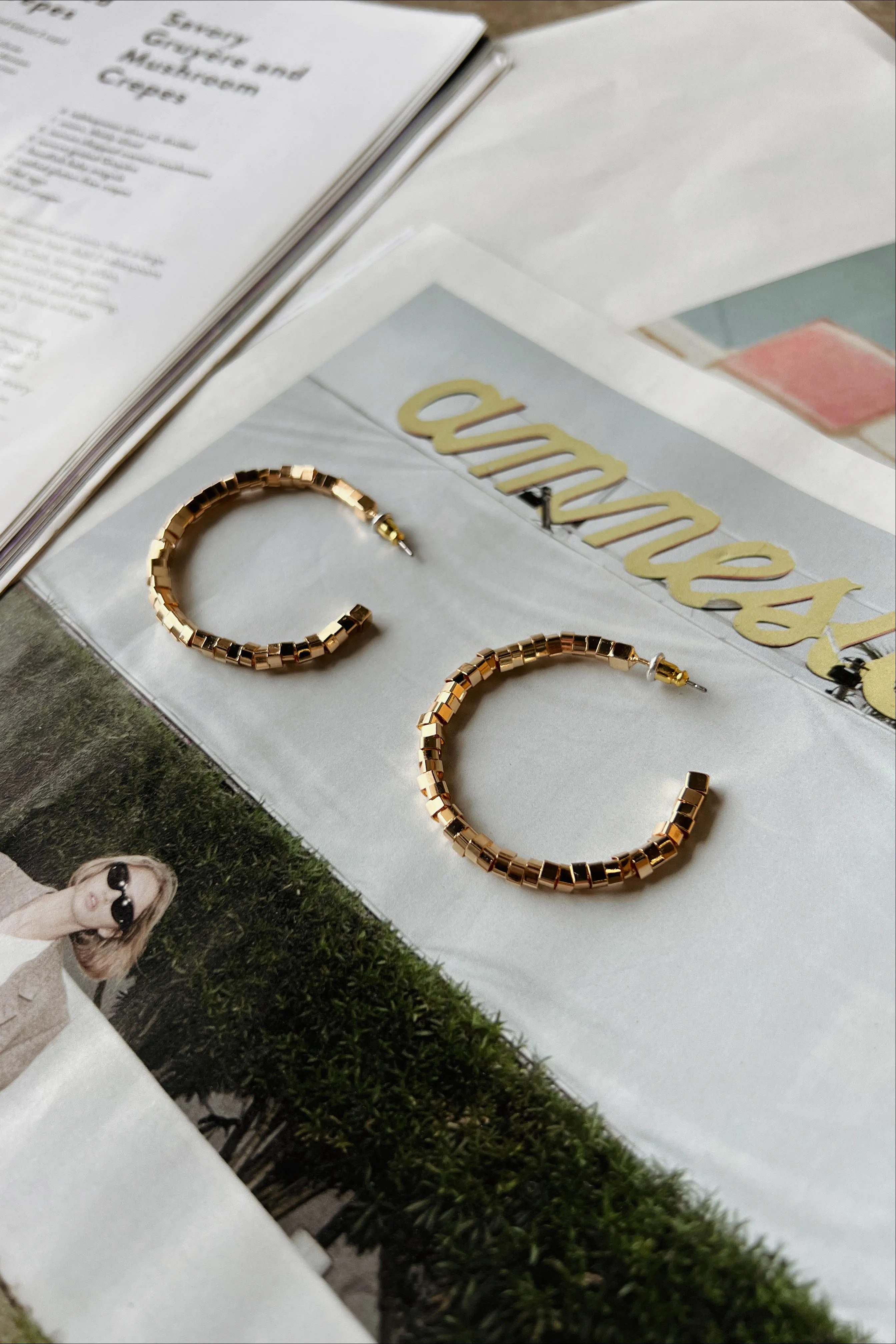 Fine Bronze Earrings