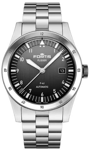 Fortis Flieger F-41 Automatic Black