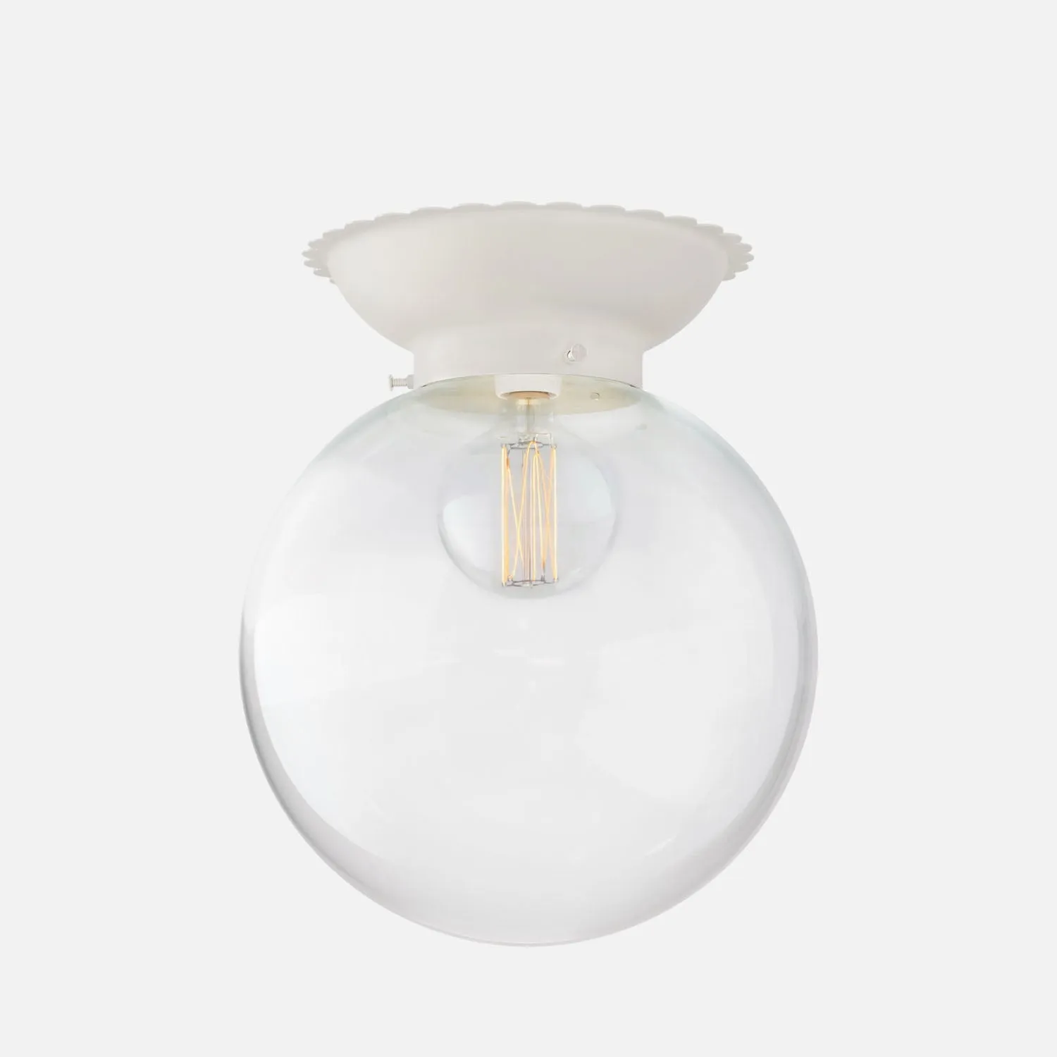 Fran 4" Surface Mount - Clear Shades