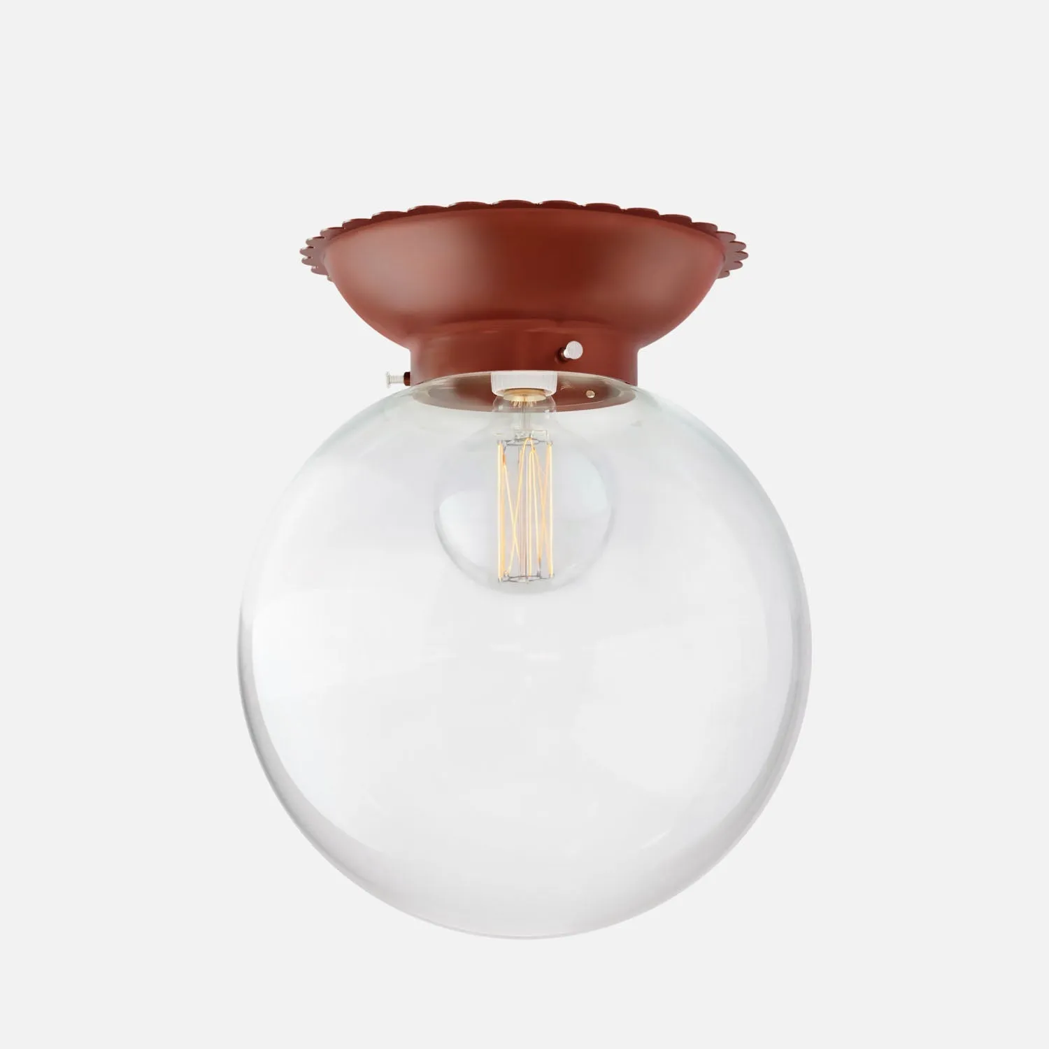 Fran 4" Surface Mount - Clear Shades