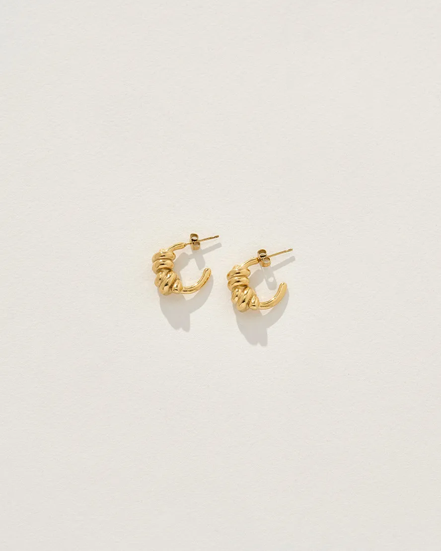 Gael Earrings in Gold