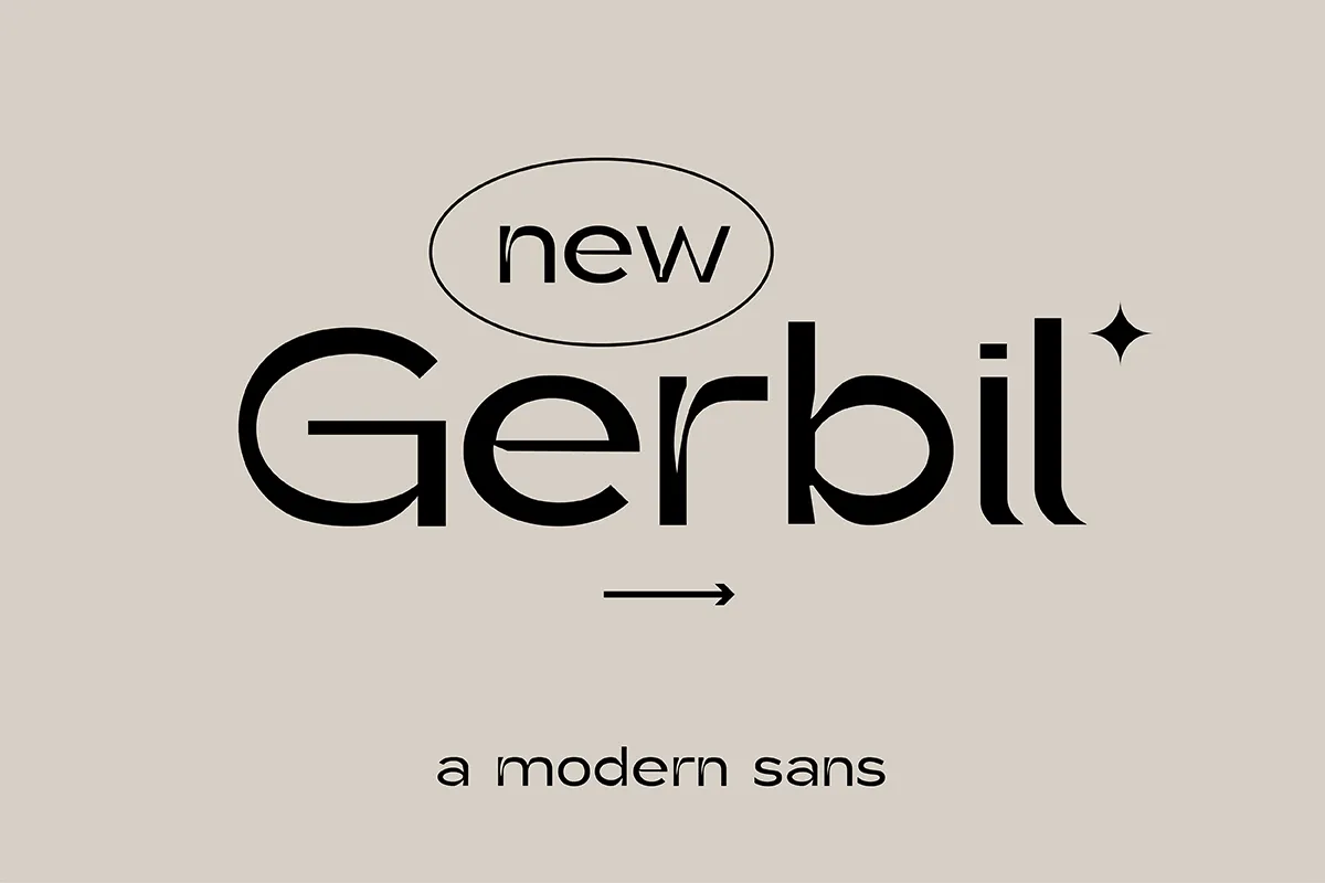 Gerbil - Free Modern Sans Serif Font