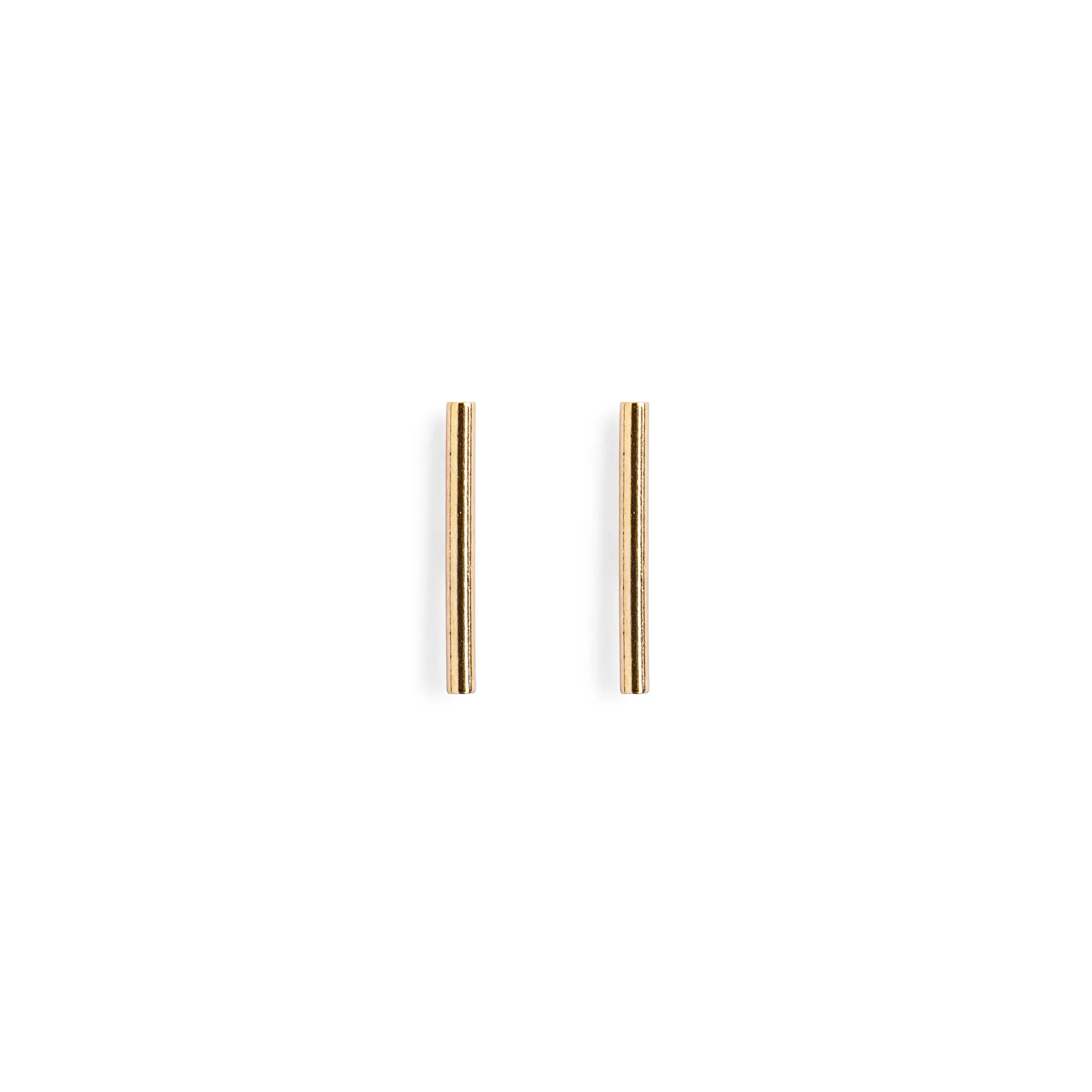 Gold Bar Studs