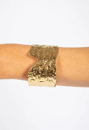 Golden Statement Cuff