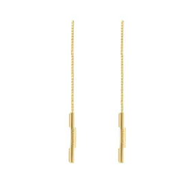 Gucci Link to Love 18ct Yellow Gold Chain Earrings