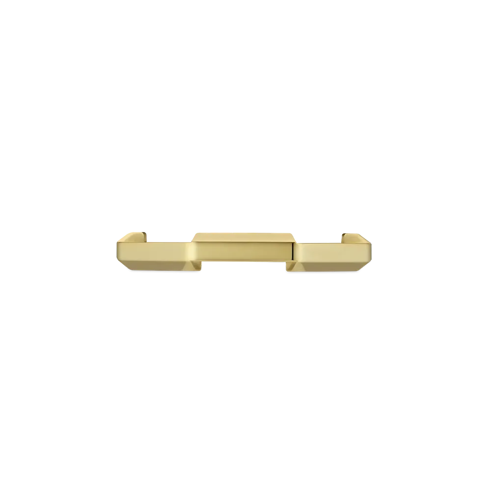 Gucci Link to Love 18ct Yellow Gold  Mirrored Ring Size 13