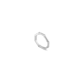 Gucci Link to Love Mirrored White-Gold ring Ref :YBC662194003015