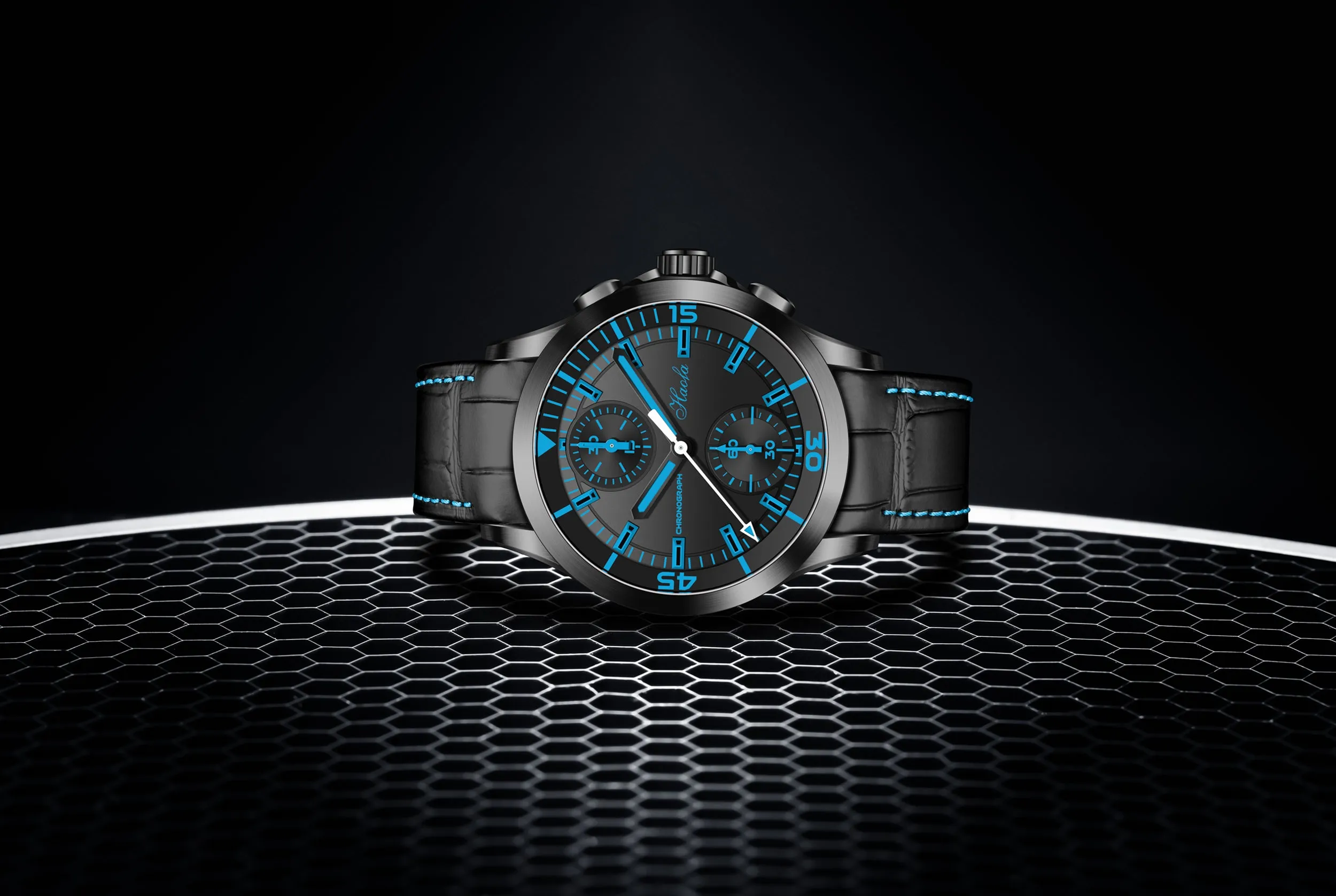 Haofa Automatic Mechanical Chronograph Watch 1600