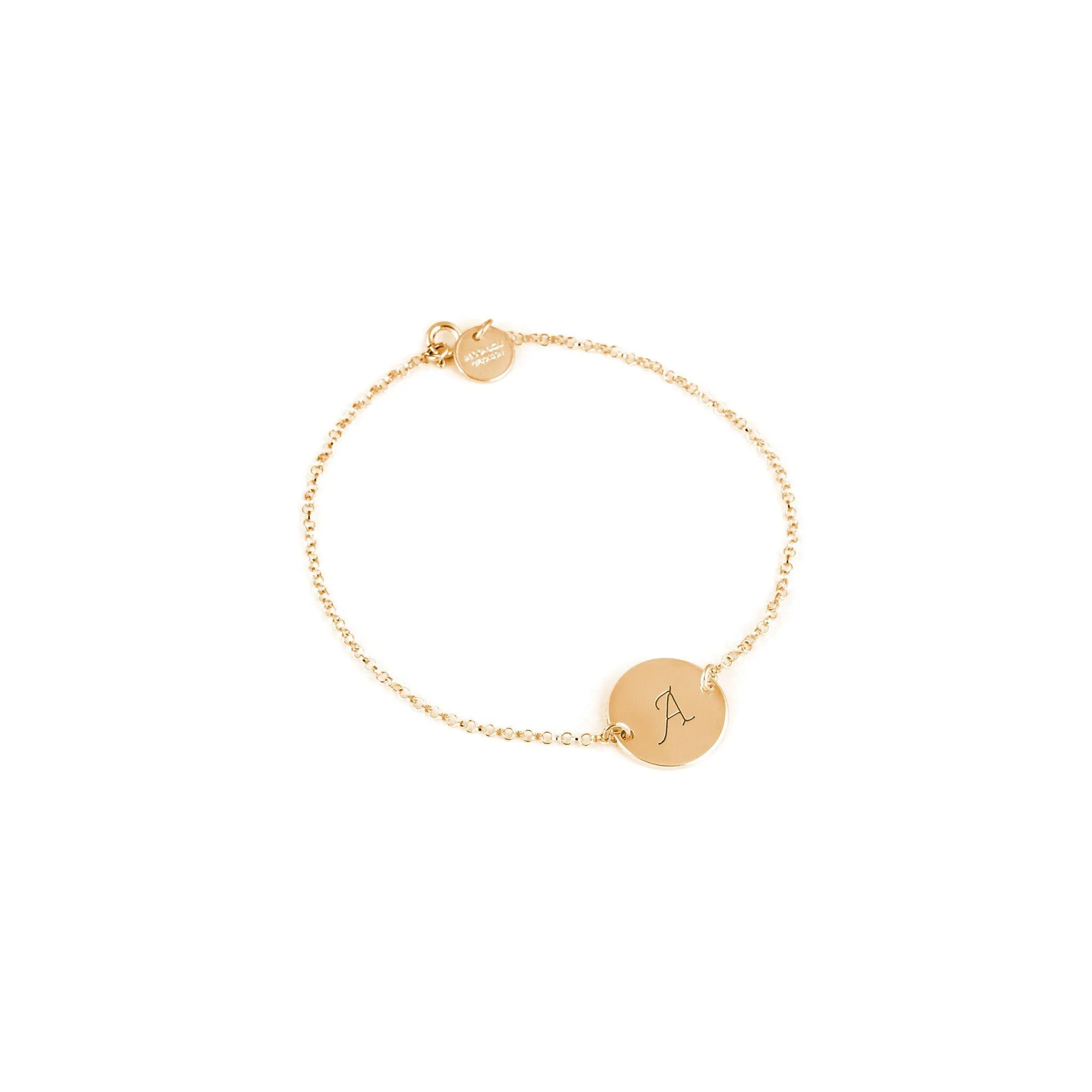 Initial Disc Anklet