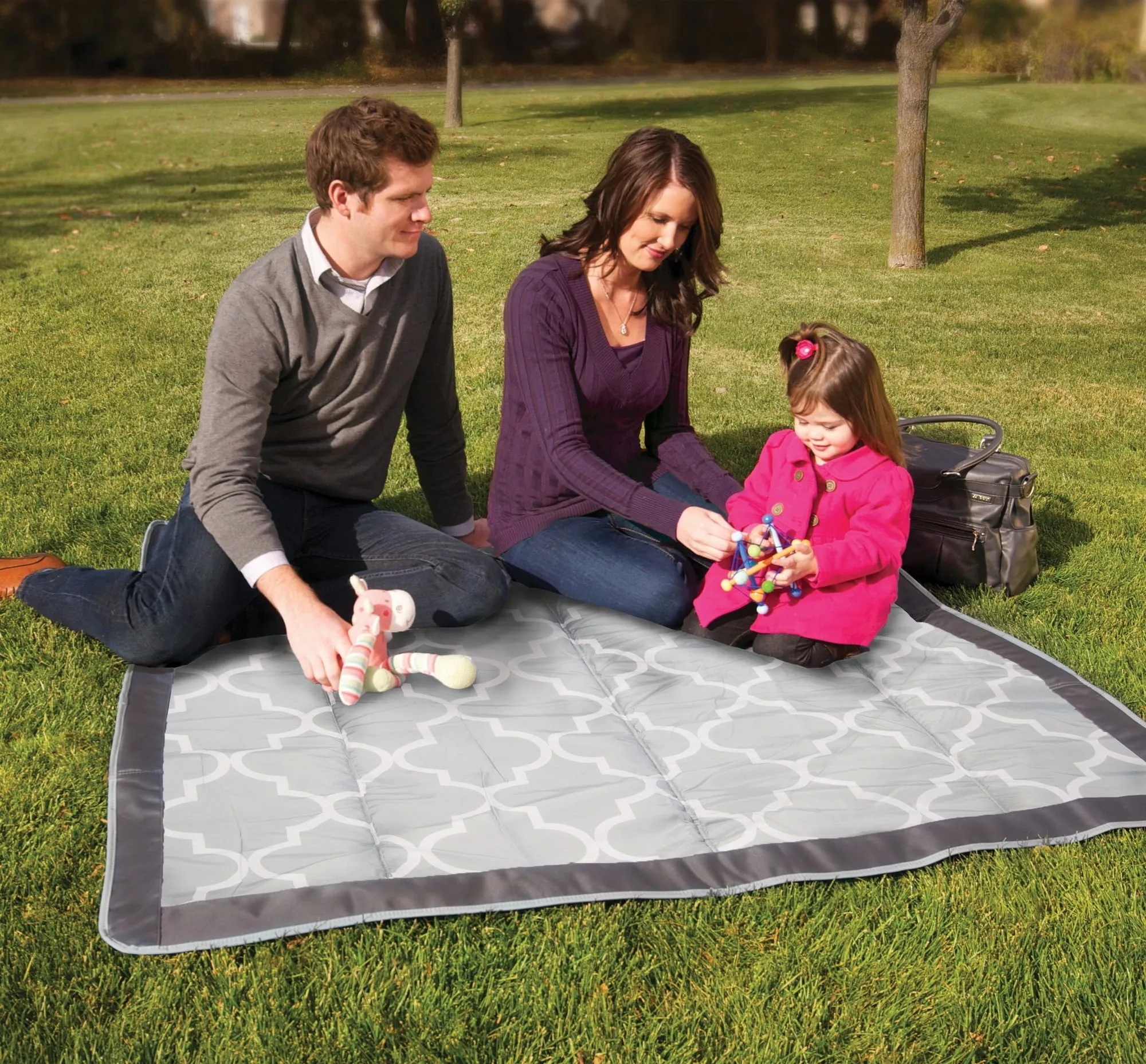 JJ COLE Outdoor Mat 5 X 5 - Stone Arbor