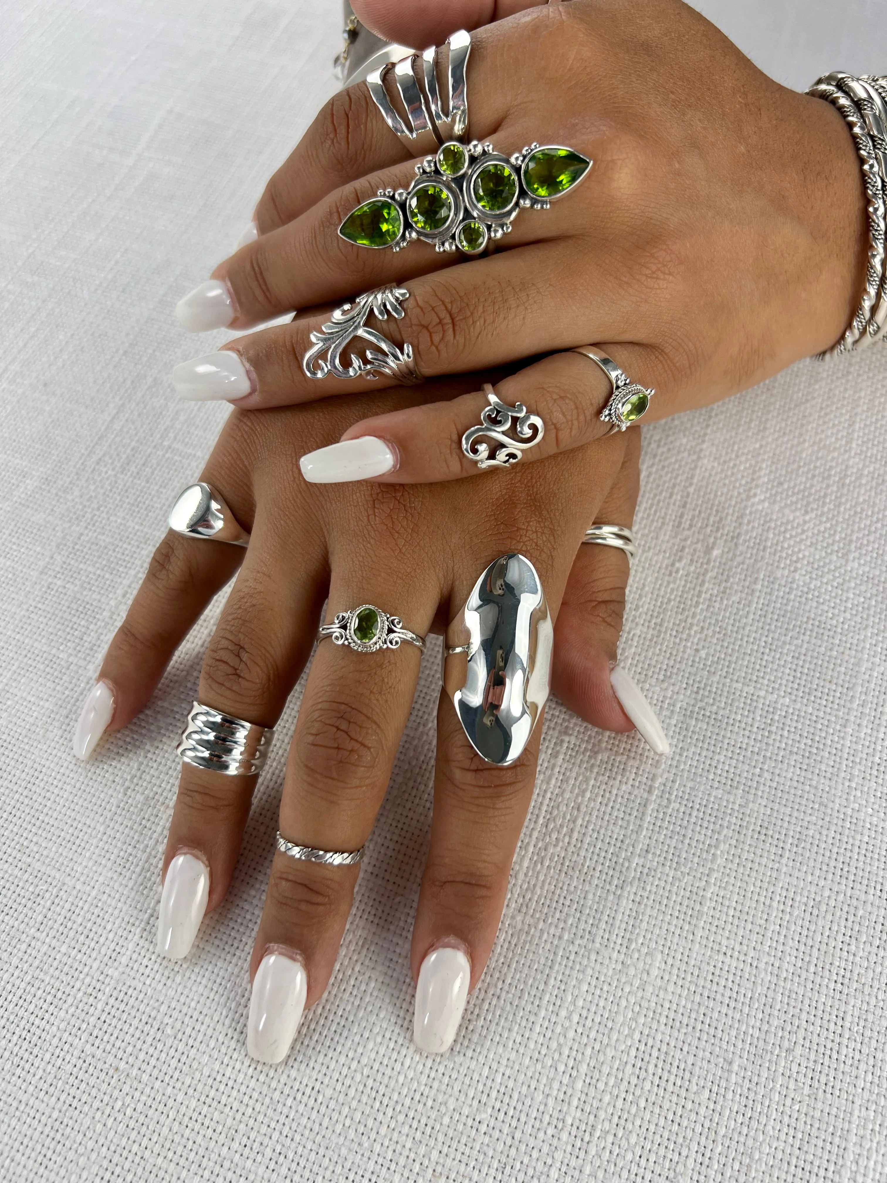 Large Shield Ring