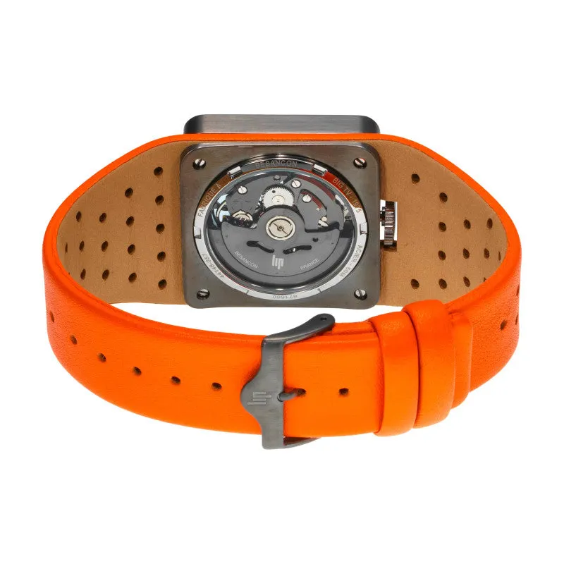 LIP Big TV Automatic Leather 35mm Watch 671660