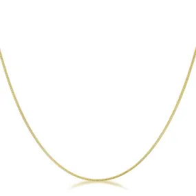 Liv Interlocked Gold Necklace | 16in