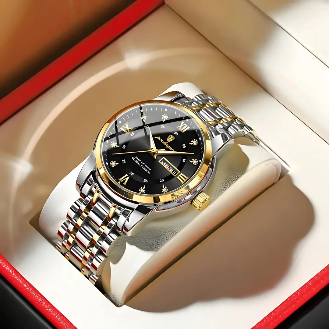 Luxury Men's Stainless Steel Sports Watch