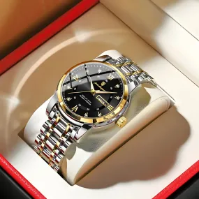 Luxury Men's Stainless Steel Sports Watch