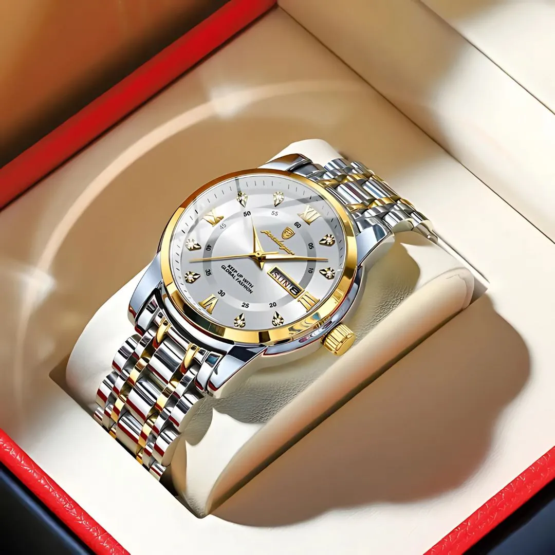 Luxury Men's Stainless Steel Sports Watch