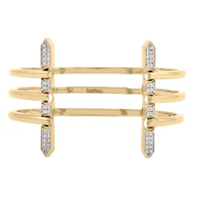 Maelynn Statement Gold Bracelet