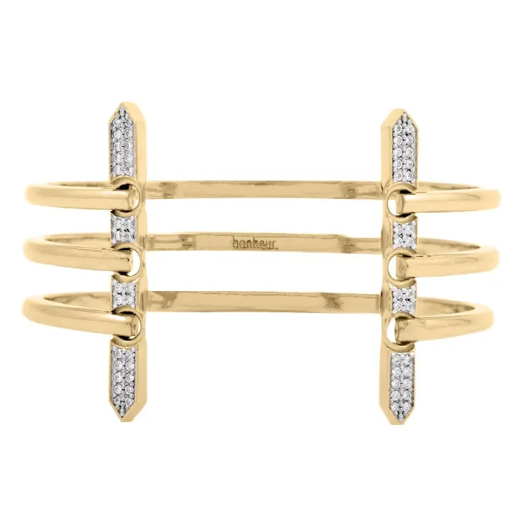 Maelynn Statement Gold Bracelet