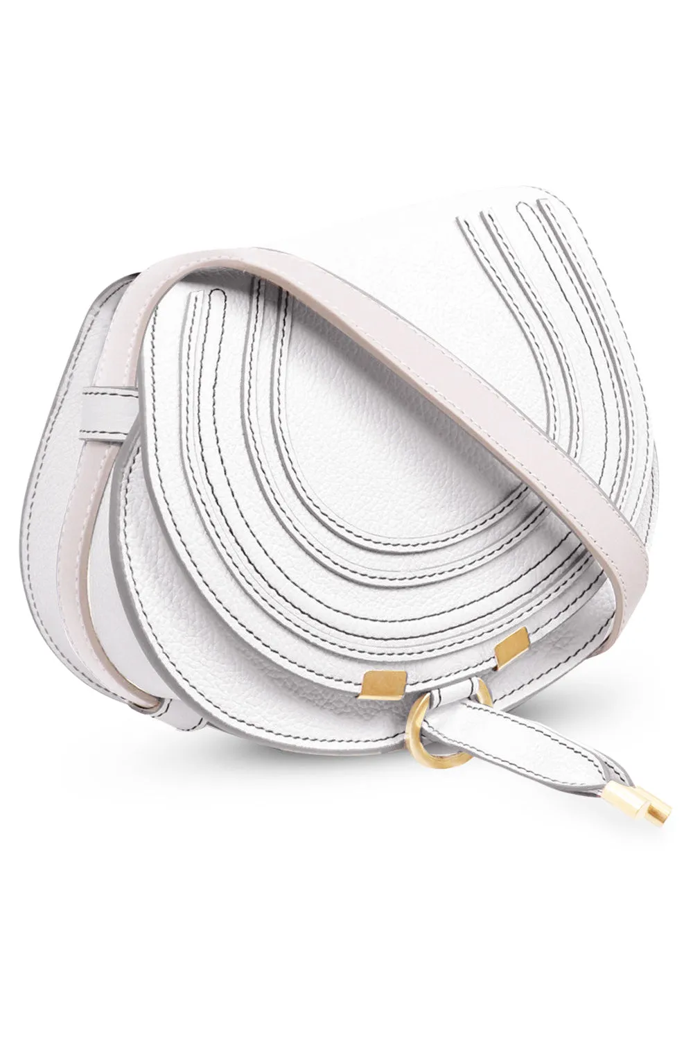 MARCIE SMALL BAG | CRYSTAL WHITE