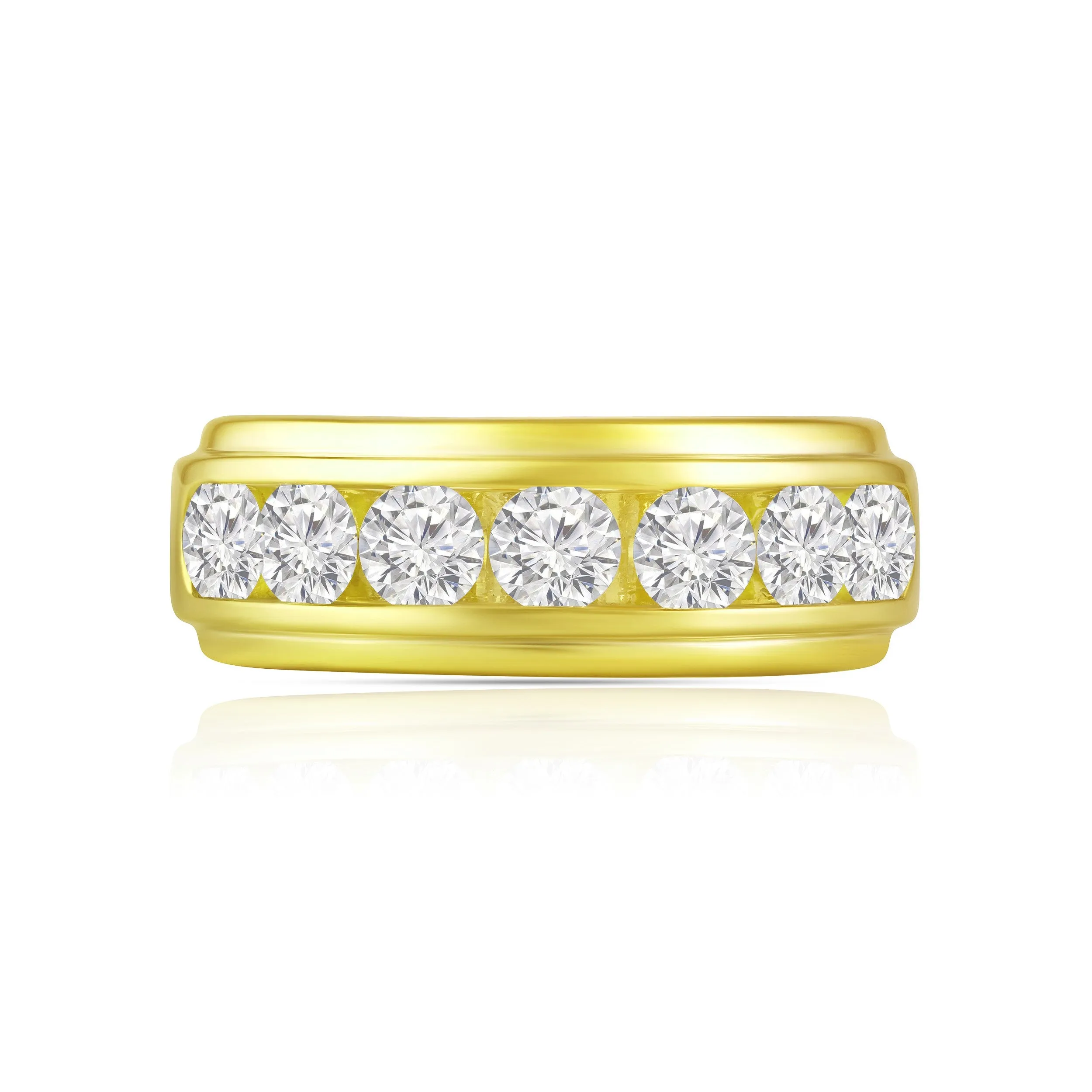 Men's 2ctw Lab Grown Diamond Band